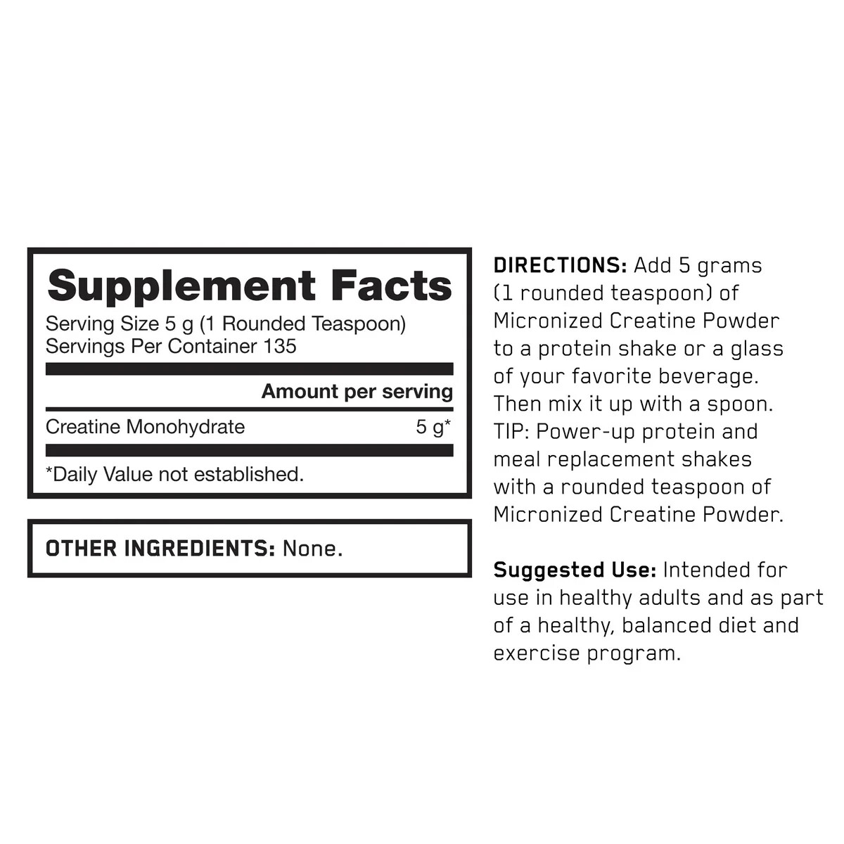 Optimum Nutrition Micronized Creatine Powder Unflavored 1.49 LB 675g