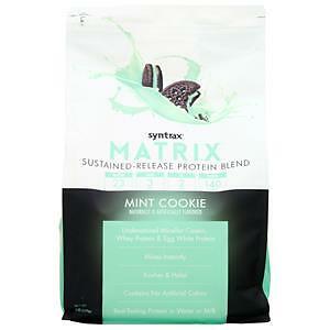 Syntrax Matrix 5.0 – Sustained Release Protein Mint Cookie 5 lbs