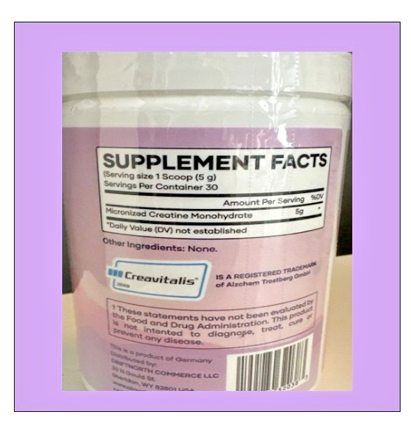 Aloura BALANCE- Micronized Creatine Monohydrate – Unflavored Exp. 10/2028