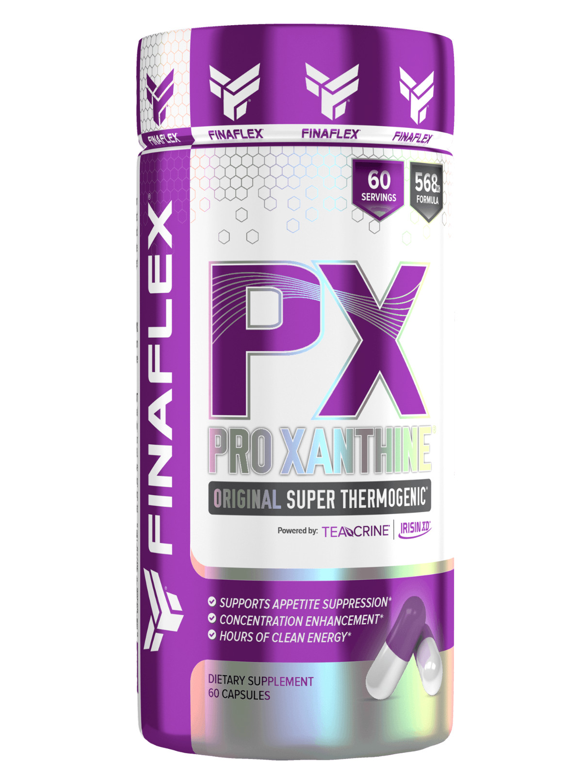 Finaflex PX WHITE / Fat Burner / Weight Loss – 60 Capsules