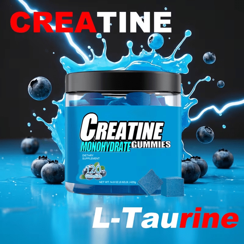 3/2/1 Set 5-HT Creatine Gummies, Fruit Flavor, Quick Relax