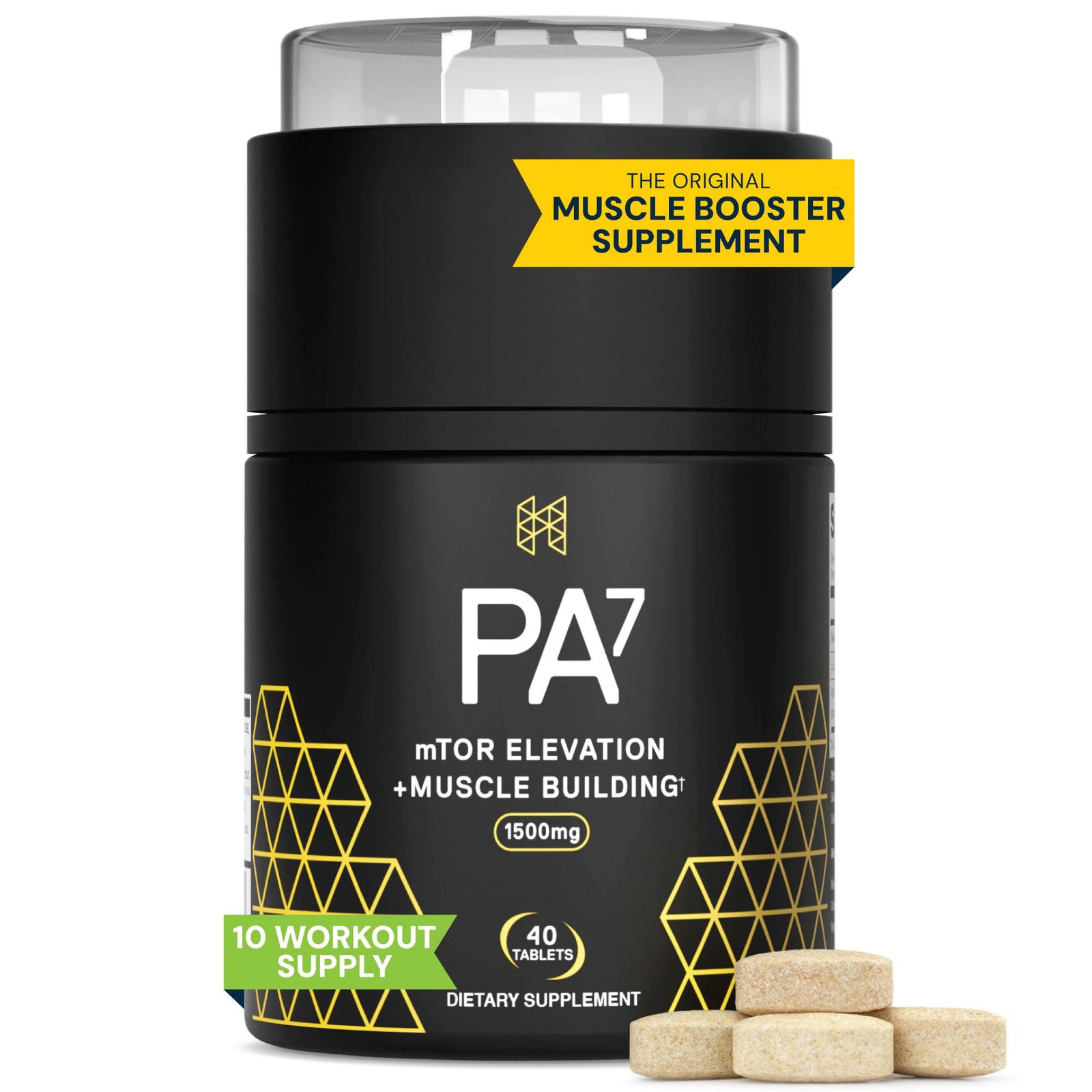 HPN PA(7) Phosphatidic Acid Muscle Builder Top 1 Count (Pack of 1), Multi
