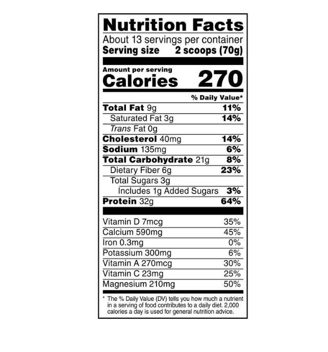 Muscle Milk Genuine Protein Powder, Strawberries ‘N Crème, 32g Protein, 1.93lb,