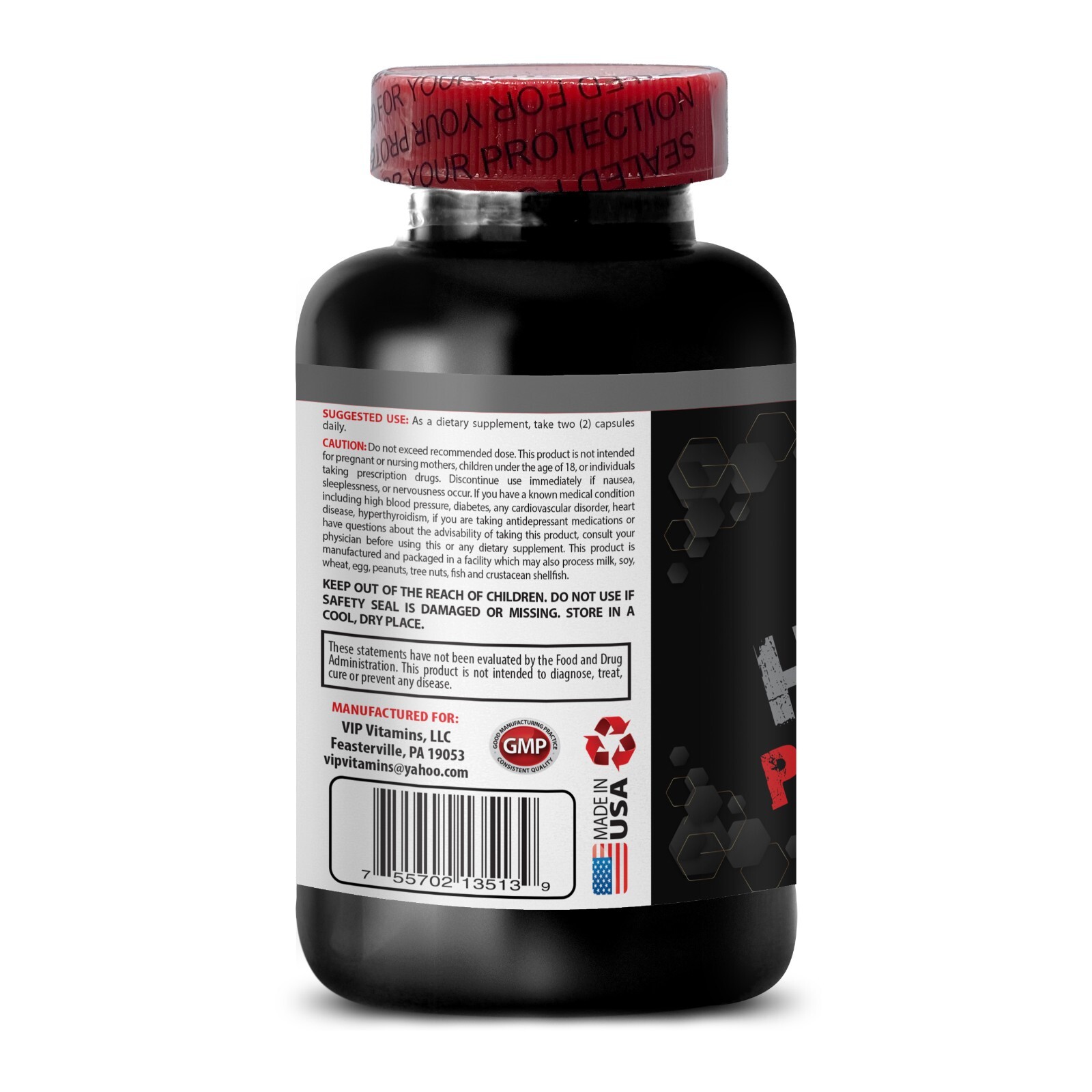 Daily Performance – GET HARD PILLS – Herbal Blend 2 Bottles 120 Cap