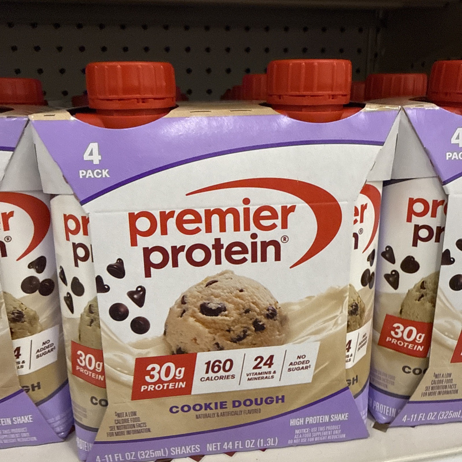 Premier Protein Shake, Cookie Dough, 30g Protein, 11 fl oz, 4 Ct