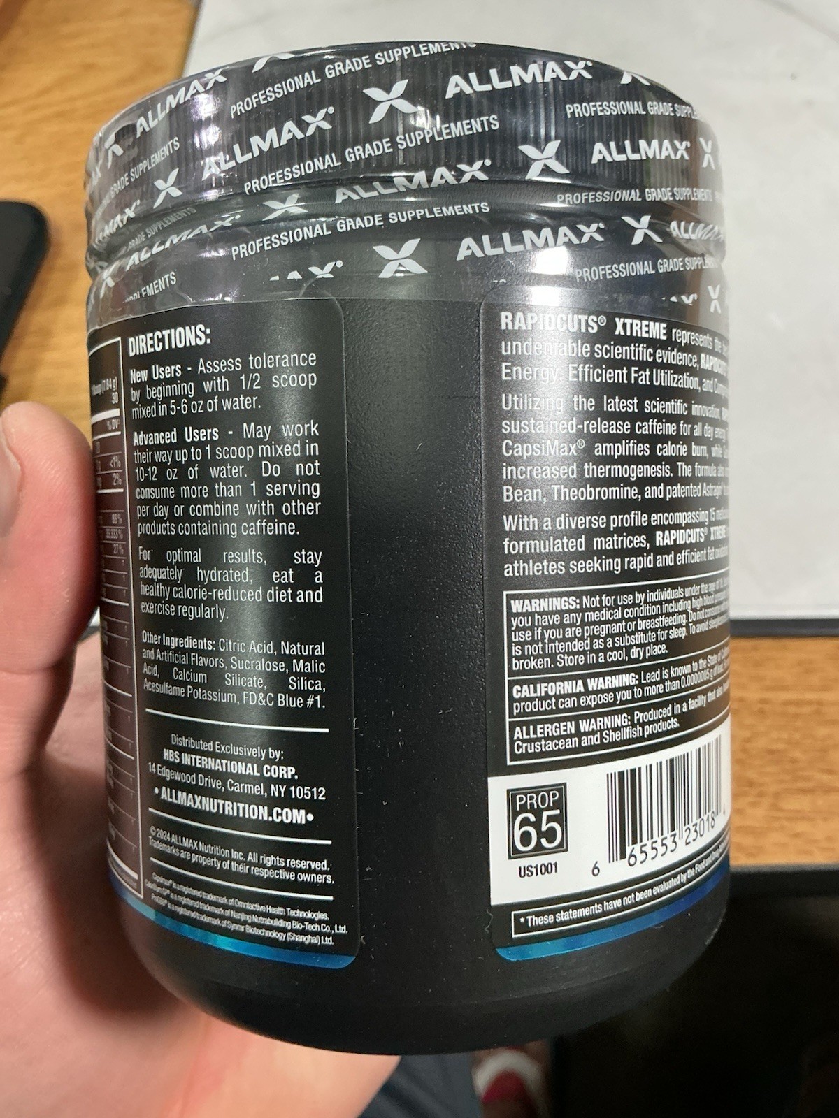 Rapidcuts® Xtreme, Blue Raspberry Riptide, 8.29 oz (235 g)