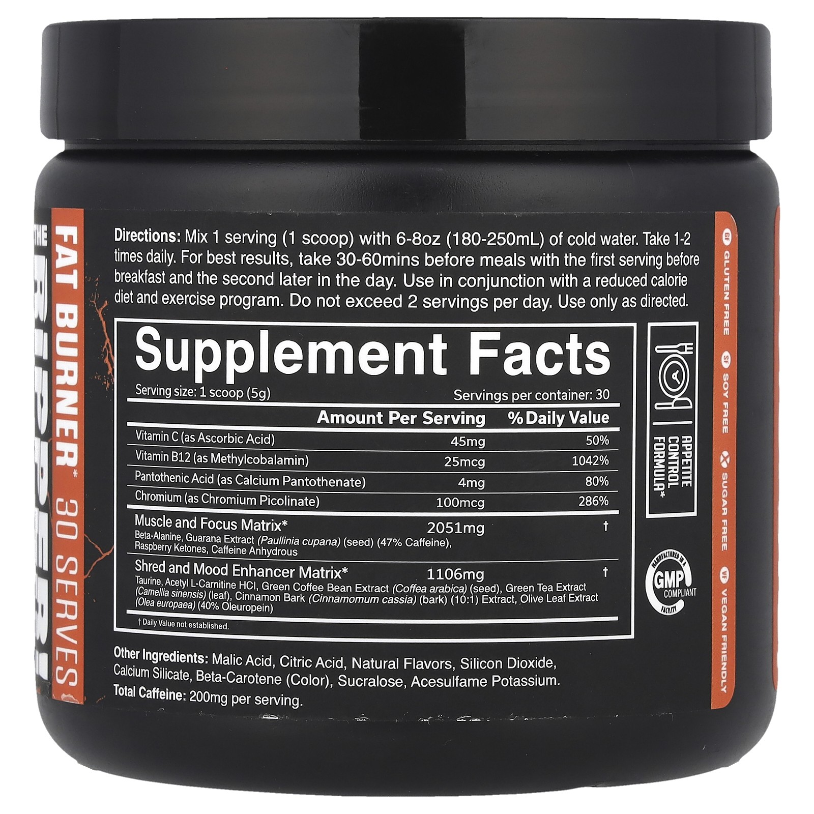 The Ripper!, Fat Burner, Peach Mango, 5.3 oz (150 g)