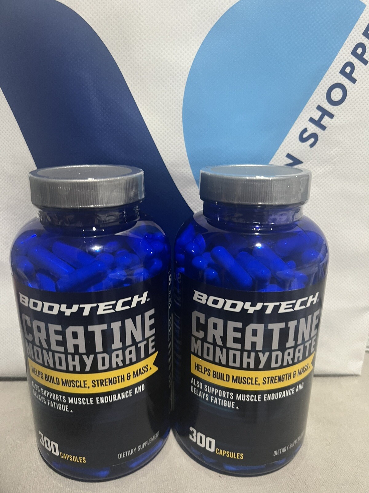 2 Pack. BodyTech 100 Pure Creatine Monohydrate 2250 MG