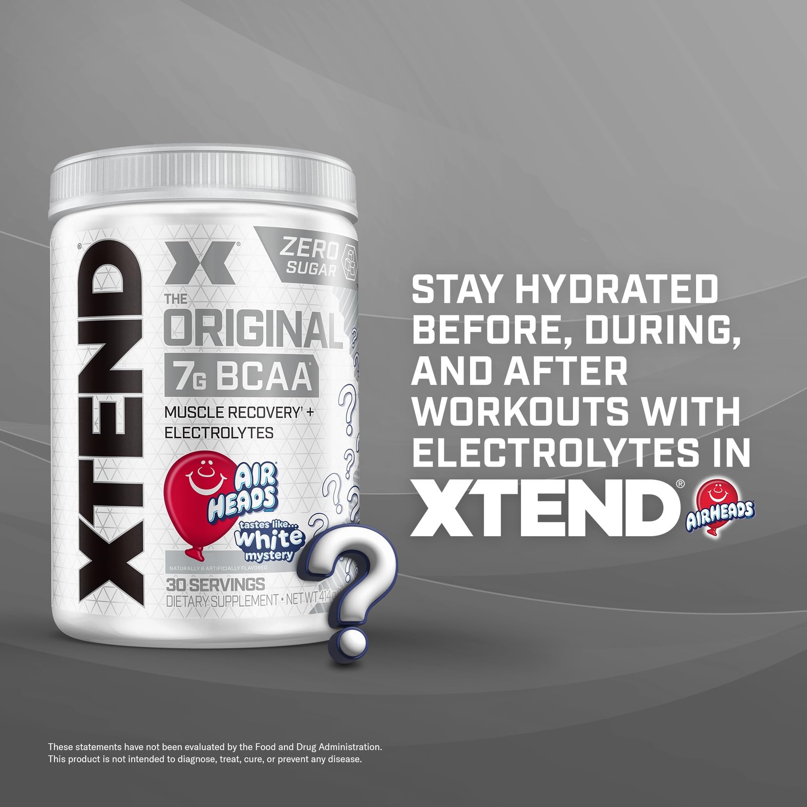 Scivation Xtend XTEND Original BCAA Powder Airheads Candy Flavor, 7g BCAA and…