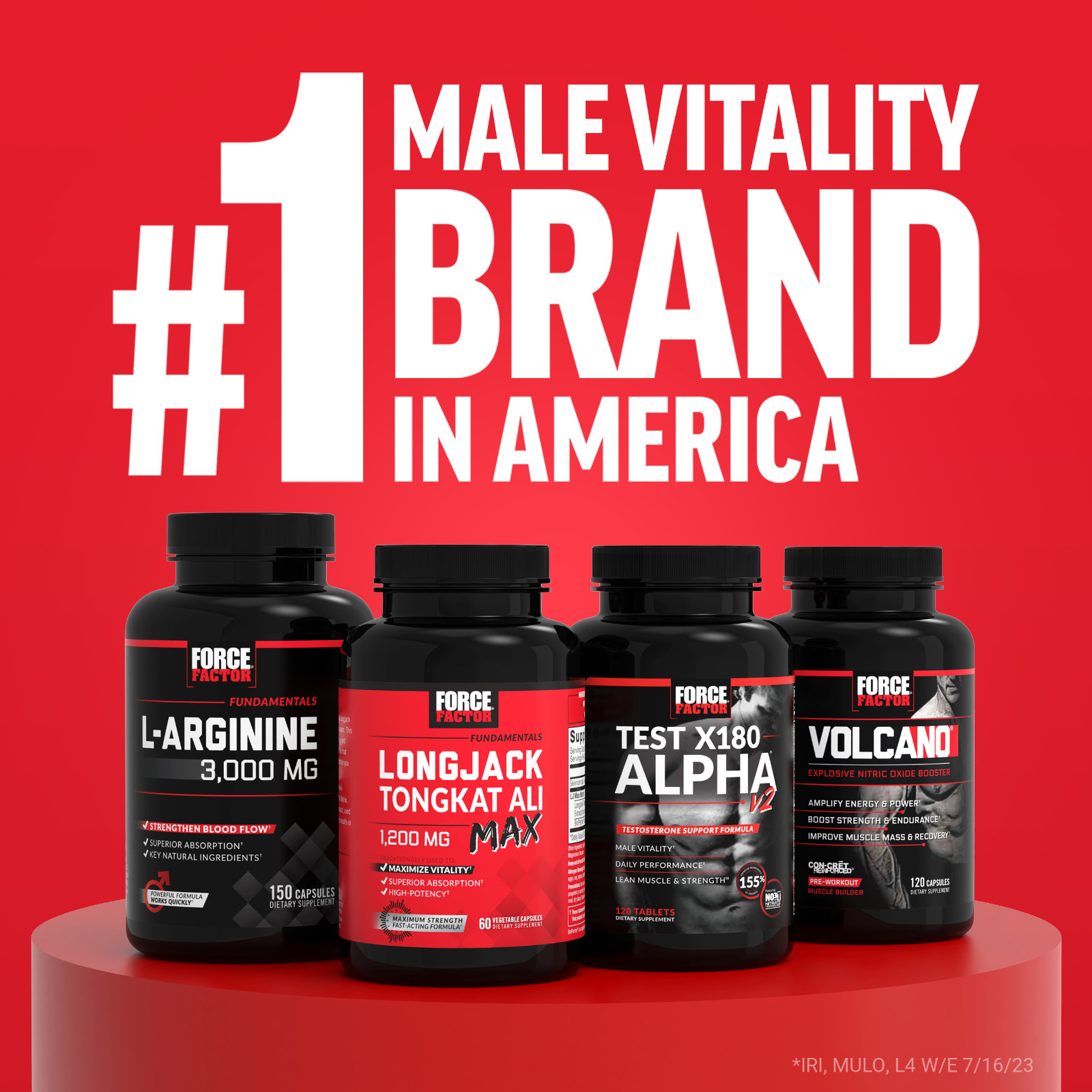 Force Factor Alpha King Supreme Elite Testosterone Booster w/ KSM-66, Fenugreek