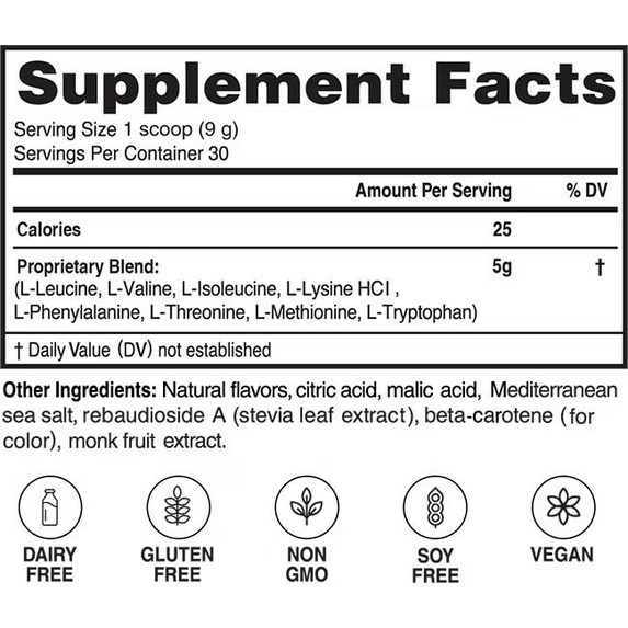 Advanced Powder Citrus Zest – 30 Servings, Post-Workout Recovery, Muscle Support