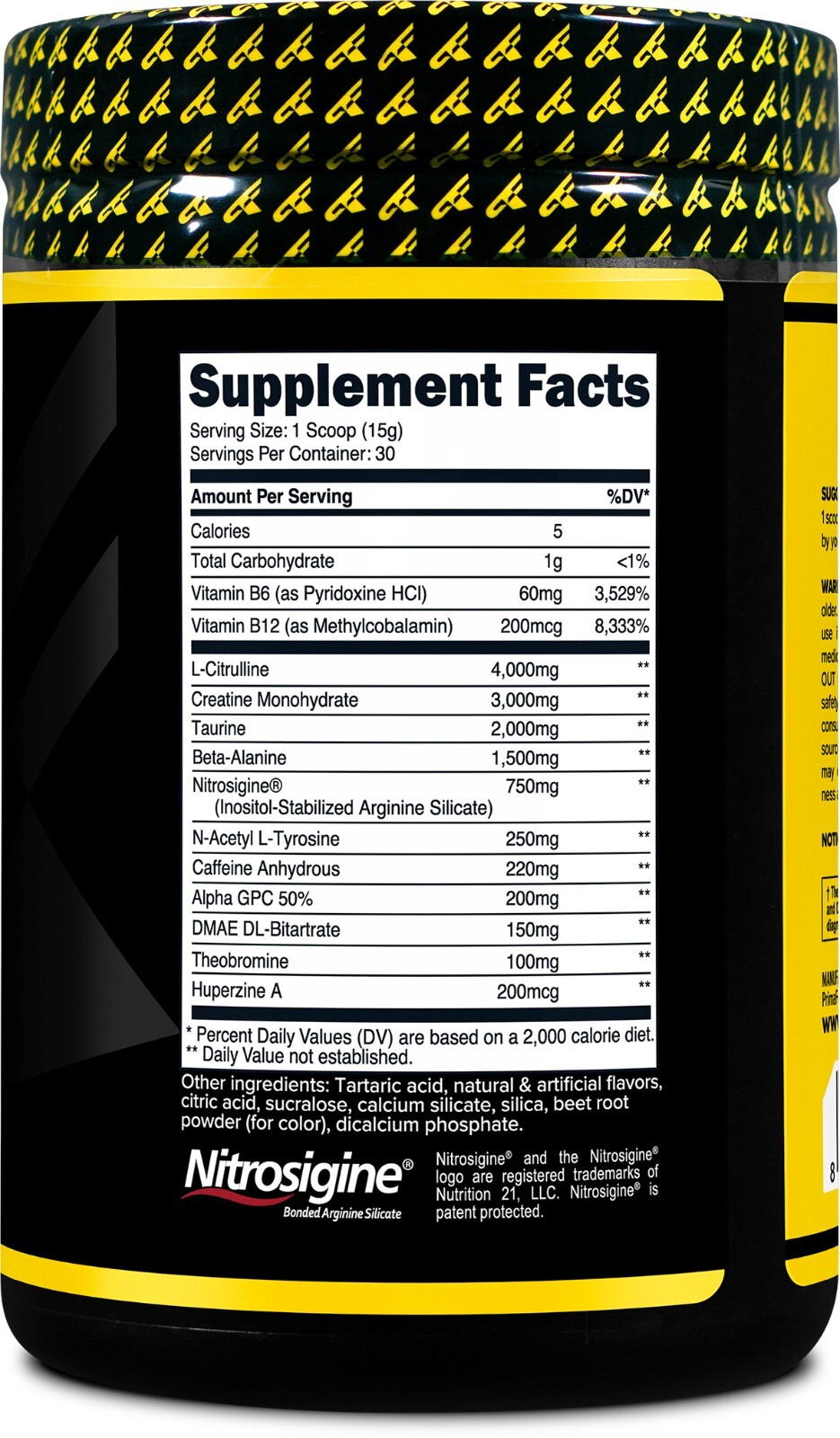 Primaforce Pre-Workout Complex Powder (30 Servings) – Watermelon Candy Flavor