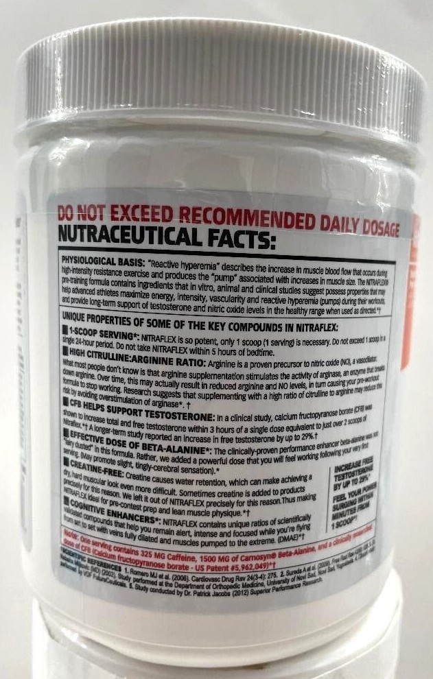 GAT Nitraflex Disc. Formula Pre Workout 30 serving, or more, Plz select the Item