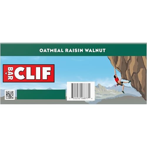 CLIF BAR – Energy Protein Bars – 10 Count (Pack of 1), Oatmeal Raisin Walnut
