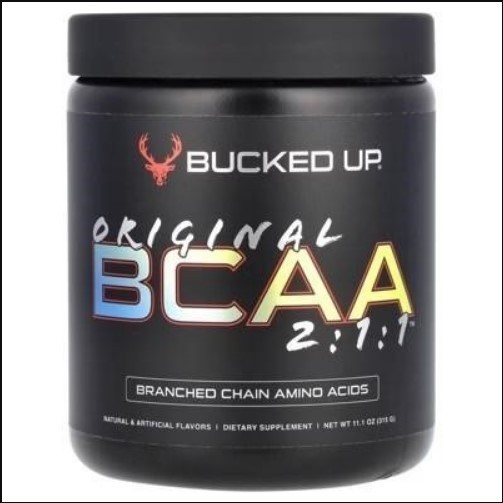 Bucked Up – Original BCAA 2:1:1 Workout Supplement Blue Pineapple NEW SEALED