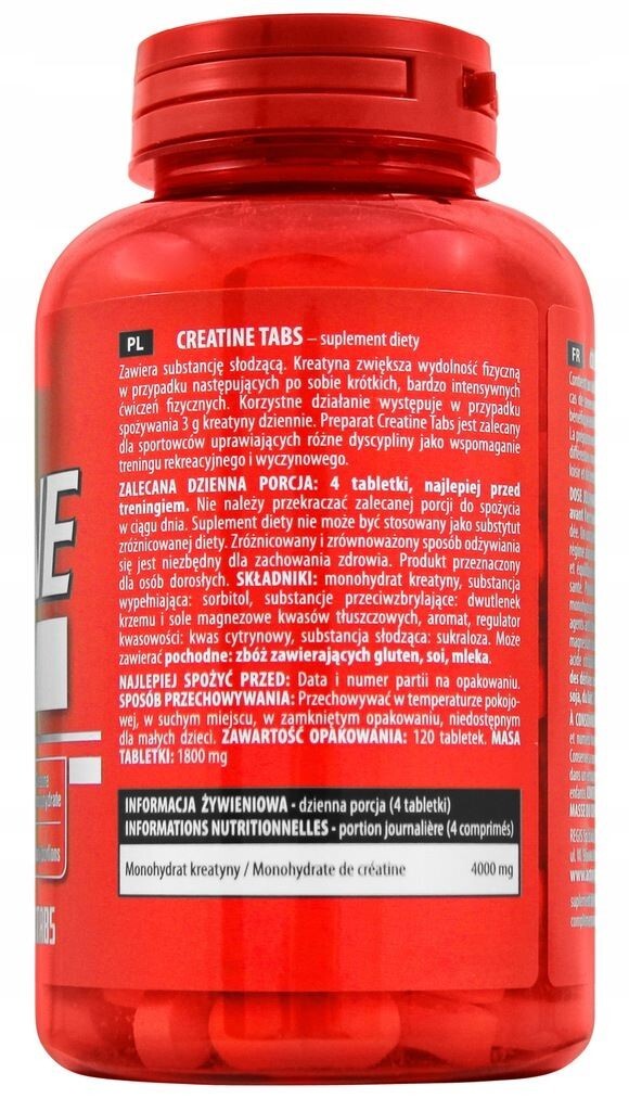 ACTIVLAB CREATINE TABS 120 tablets Creatine Monohydrate