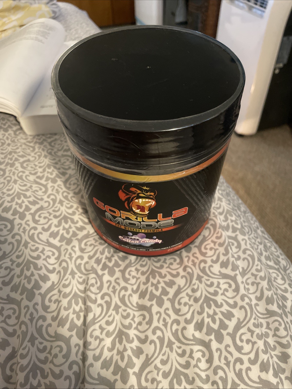 Gorilla Mind Laser Focus Energy – L-Citrulline, Creatine,(Cotton Candy Grape)
