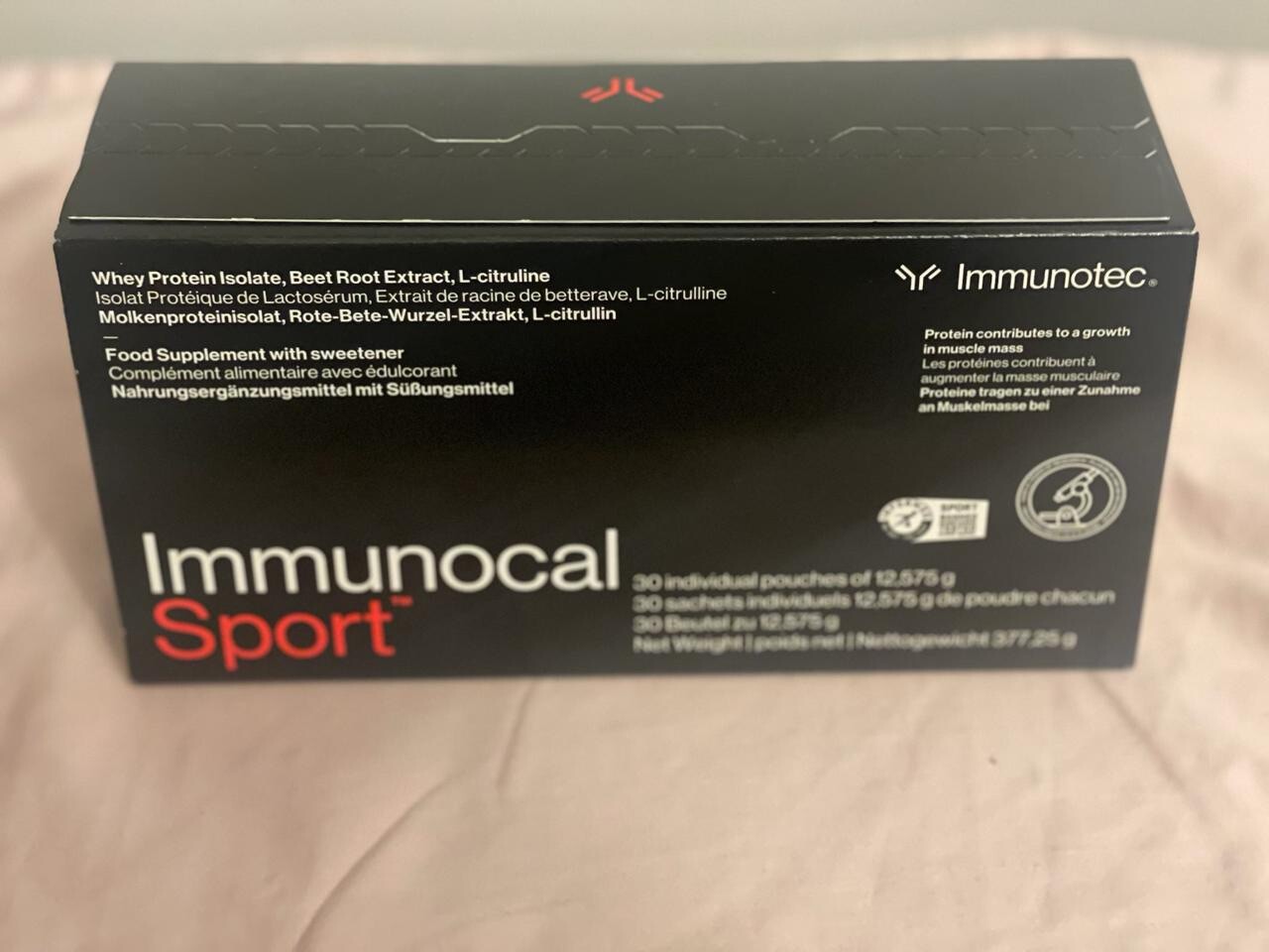 1 Immunocal Sport : NEW BOXES – 60 Pouches Exp 26/27