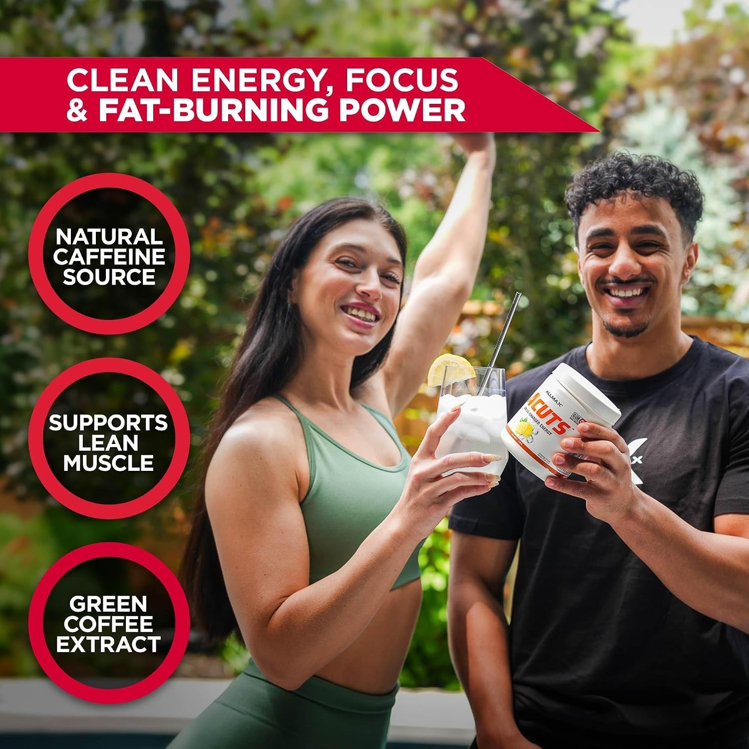ACUTS Amino Energy Powder, 30 Servings, Pina Colada