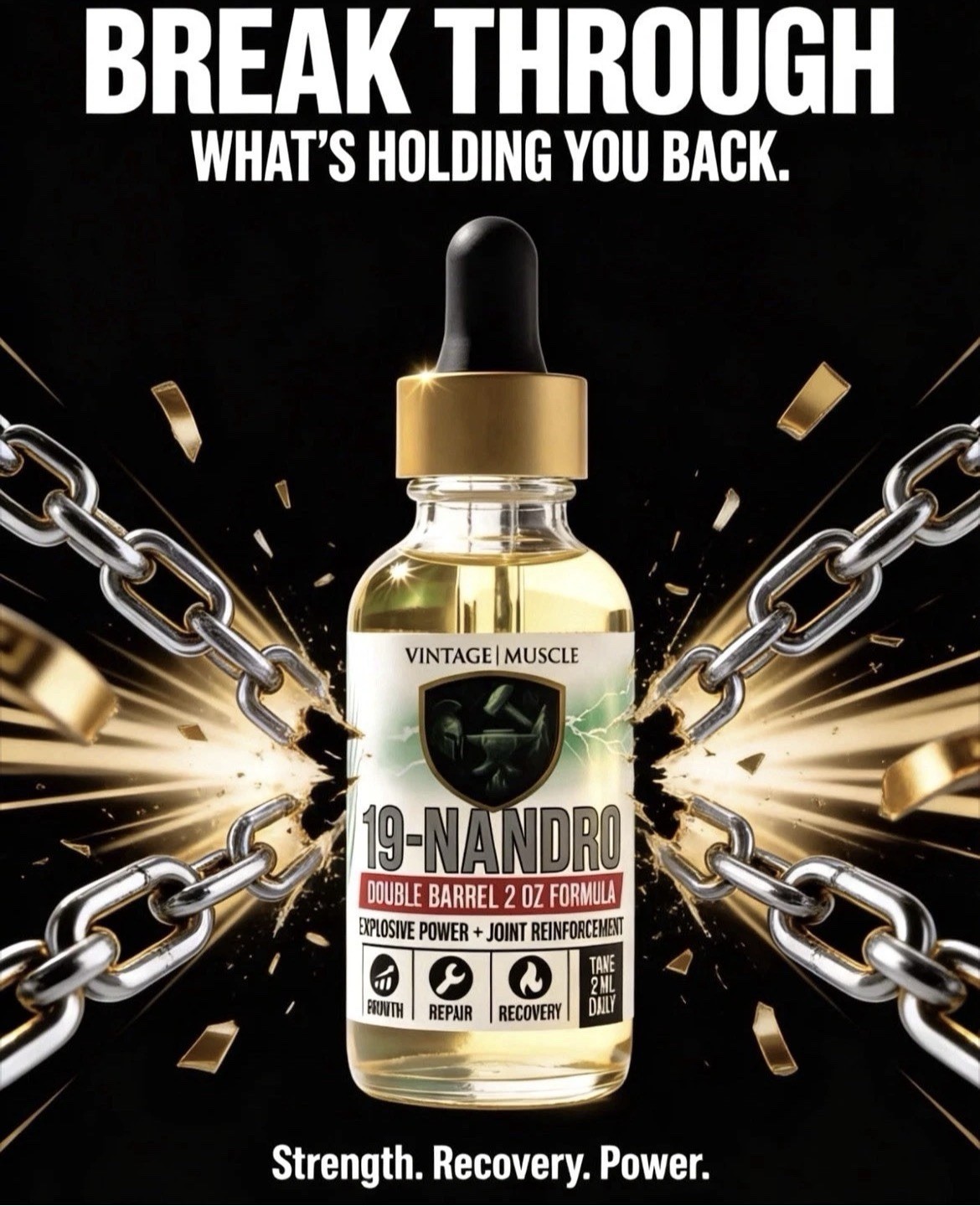 19 Nandro 2 Step Precursor 2 Deca DHEA 4 Size/Strength By Vintage Muscle 💪🏛️🧪