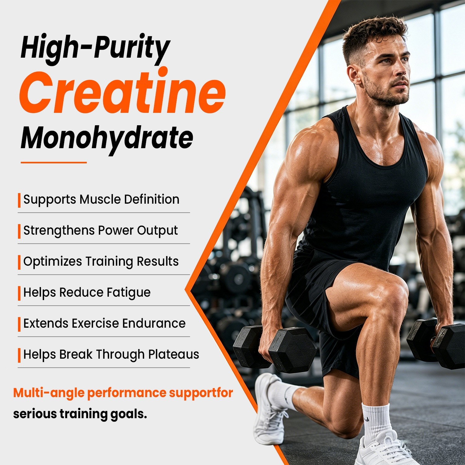 4500mg Creatine Monohydrate Gummies Workout Performance Muscle Recovery 60 Gummy