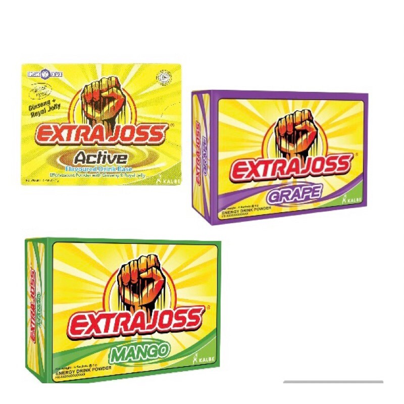 EXTRA JOSS Flavored Drink Base – 30 Boxes (180 SACHETS) HALAL & FREE SHIPPING