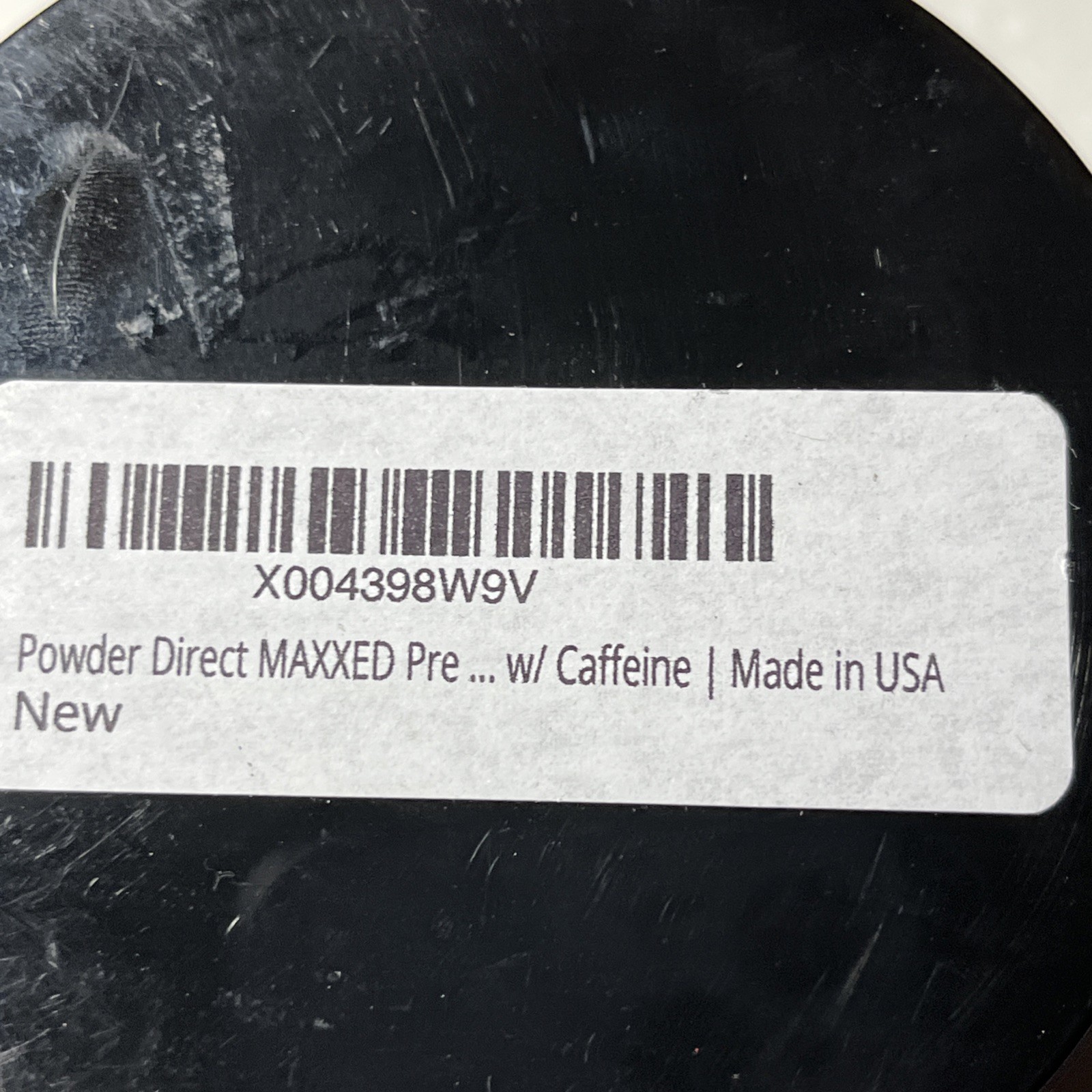 Maxed Powder Direct Pre Workout Supplement Raspberry 10/25