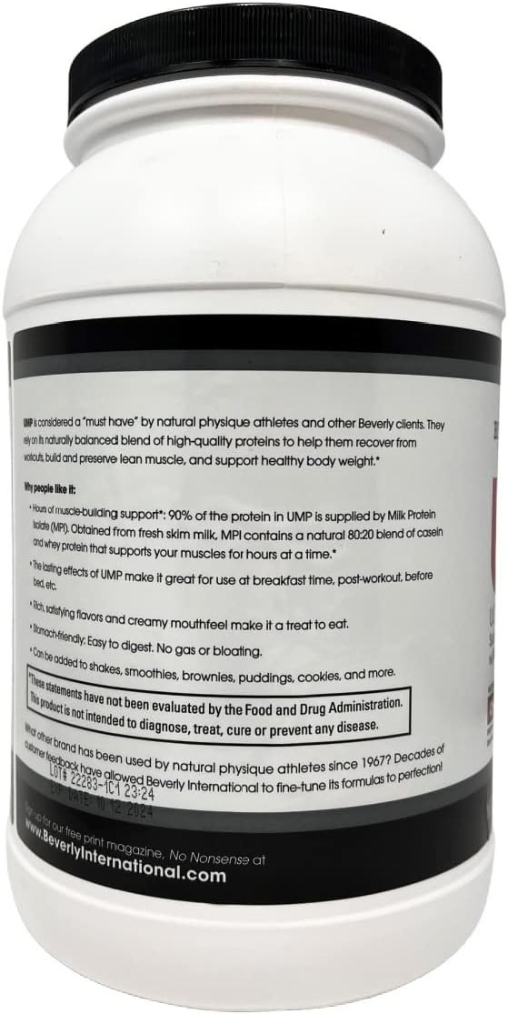 Beverly International UMP Protein Powder Chocolate 2pd (EXPIRES 09/2026)