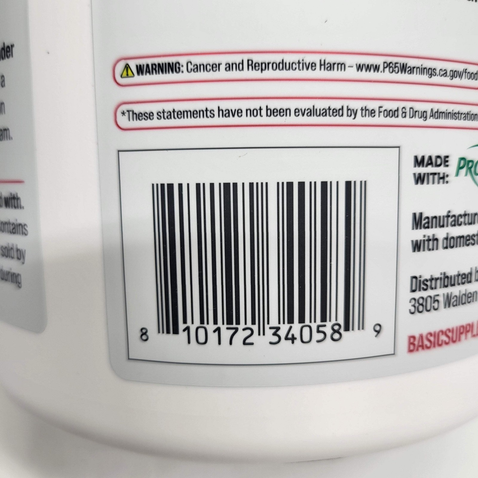 BASIC Basic Whey Isolate Zero-fat High-quality Protein Vanilla 2lbs BB 05/28