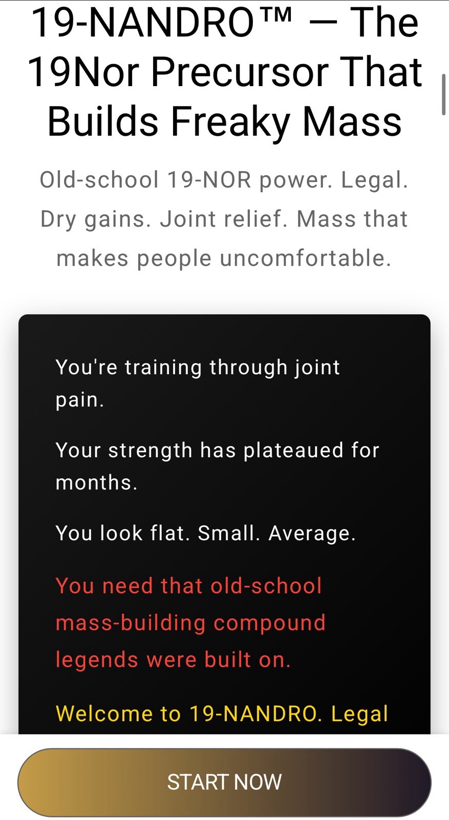 19 Nandro 2 Step Precursor 2 Deca DHEA 4 Size/Strength By Vintage Muscle 💪🏛️🧪