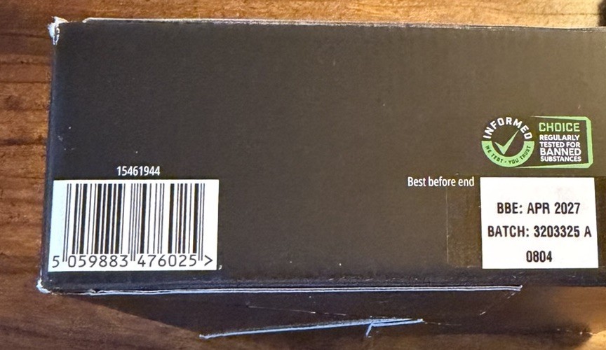 MYPROTEIN HYROX THE PRE-WORKOUT GEL 20-Count Lot (1.7oz each)