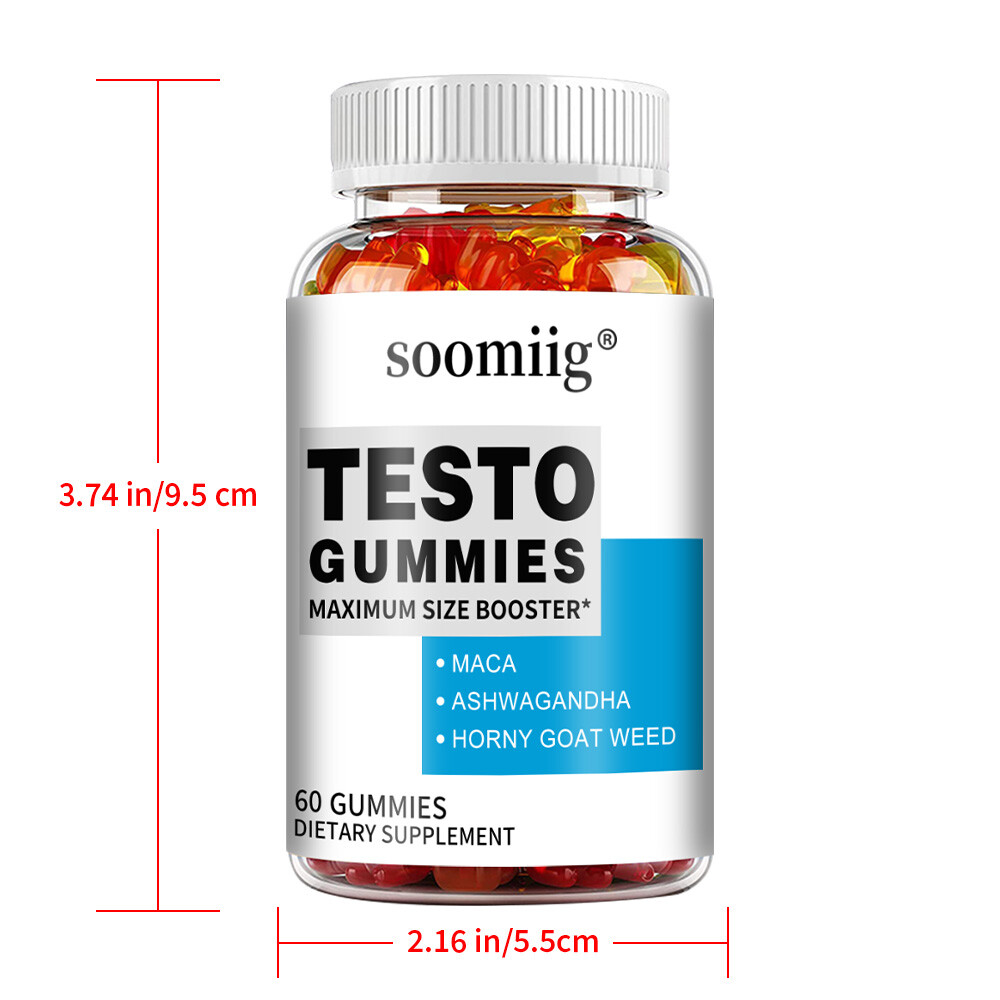 Testo Gummies, Supports Healthy Testosterone Level, Maximum Size Booster