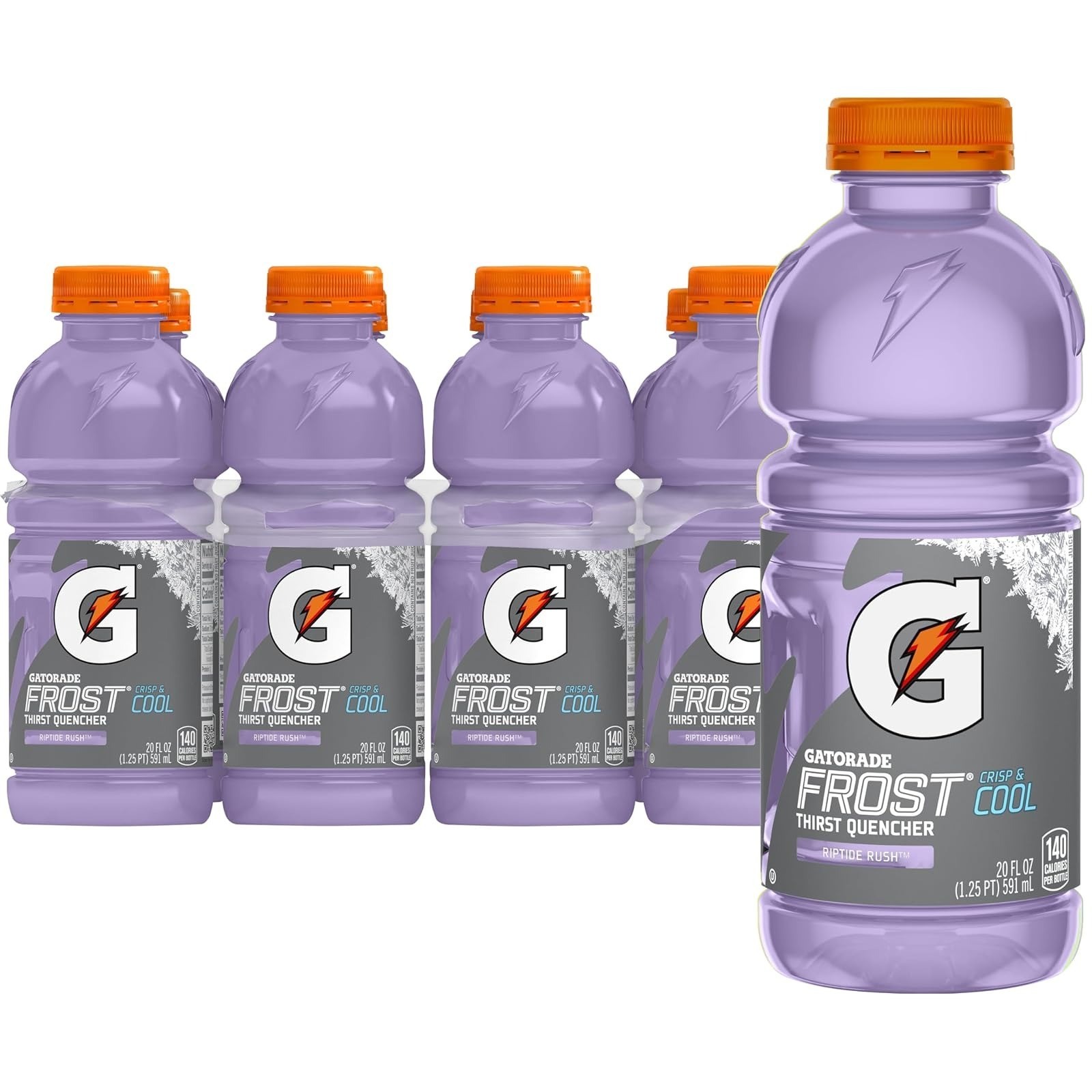Gatorade Thirst Quencher Lemon Lime 20 Fl Oz (Pack of 8) Electrolyte Drink