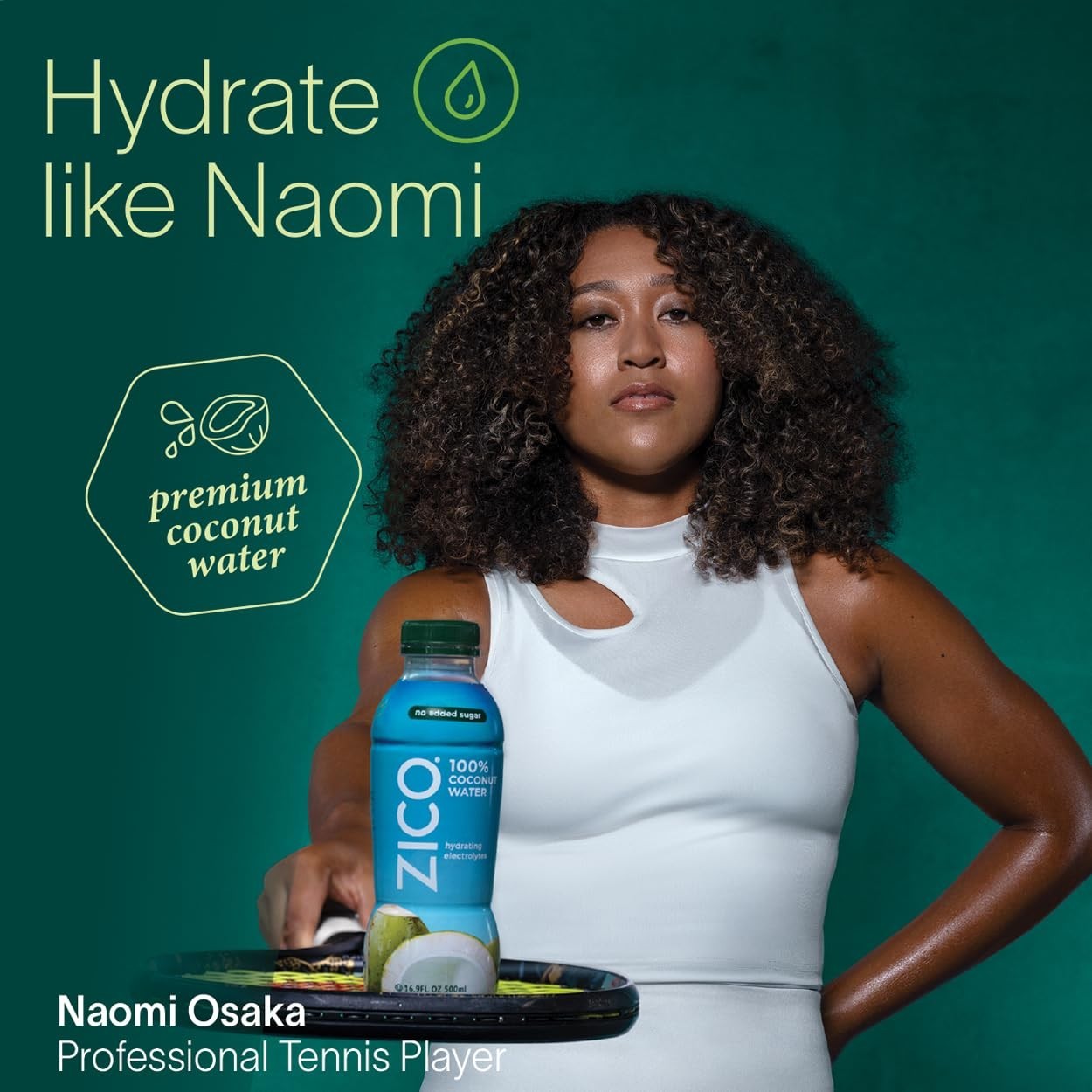 100% Coconut Water – No Added Sugar, Natural Electrolyte Hydration, 11.2 Fl Oz,