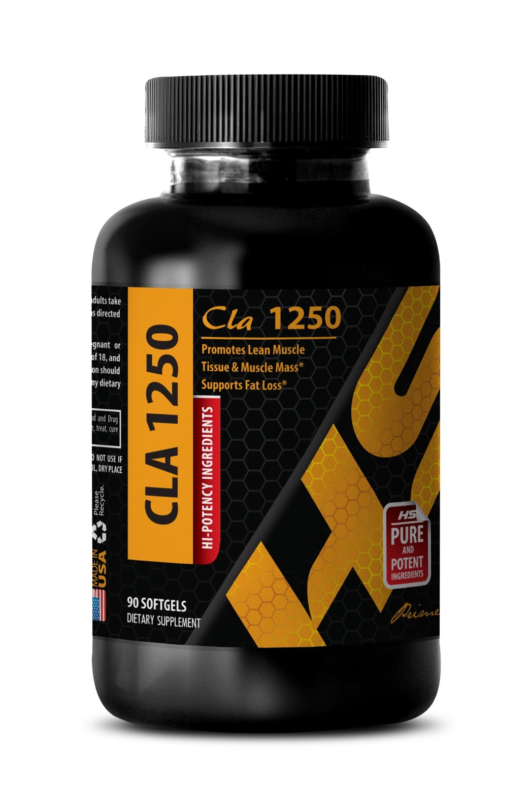 Fat loss – CLA 1250mg – cla core Fat burner – 1 Bottle (90 Softgels)