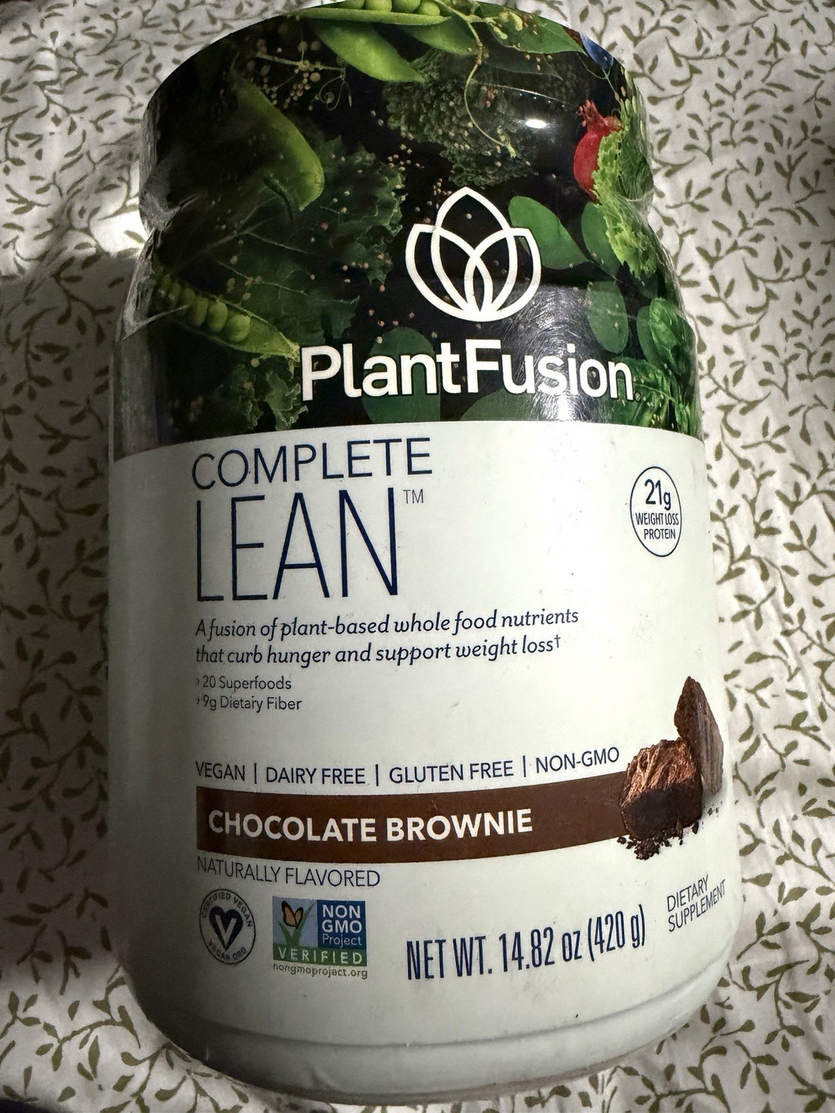 PlantFusion Complete Lean Chocolate Brownie 14.82 oz – Exp 04/2027