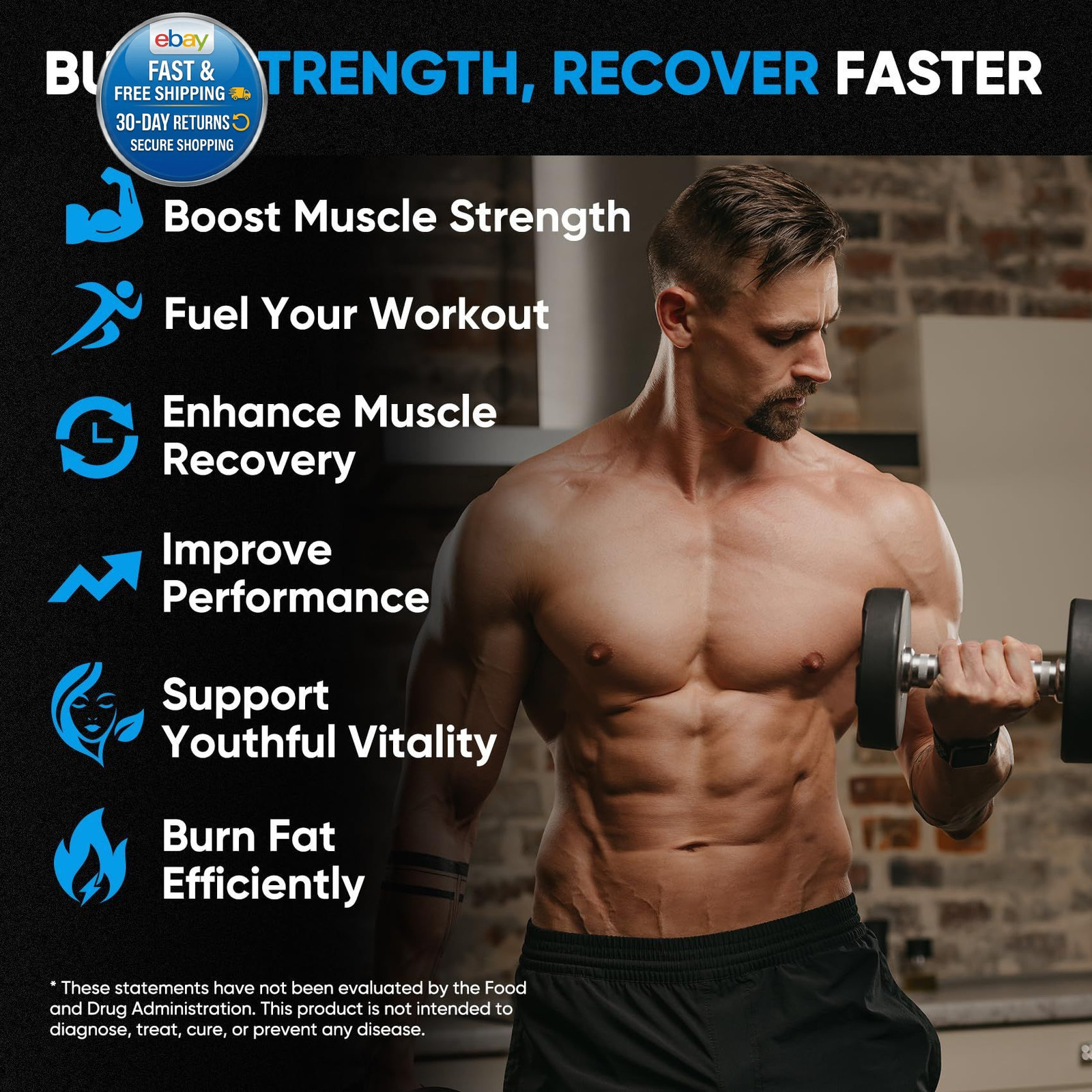100% Pure Micronized Creatine Monohydrate 60 Servings (Pack of 1)