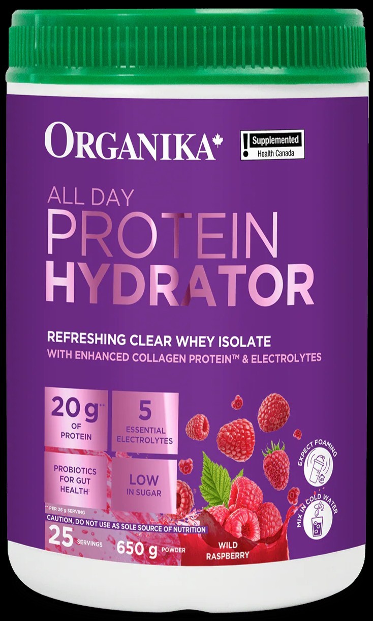 Organika Clear Whey Isolate Protein Hydrator 2-Pack 50 Servings 2 Flavors