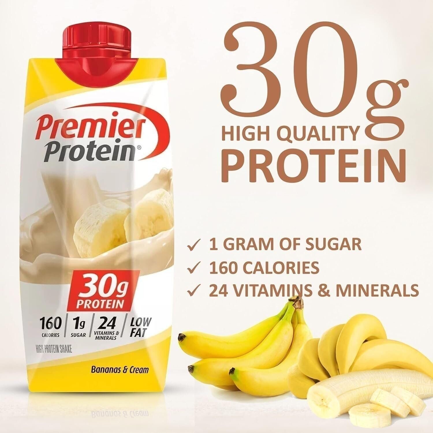Premier Protein Shakes 6 Bottles Variety Pack in The Award Box Packaging 11…