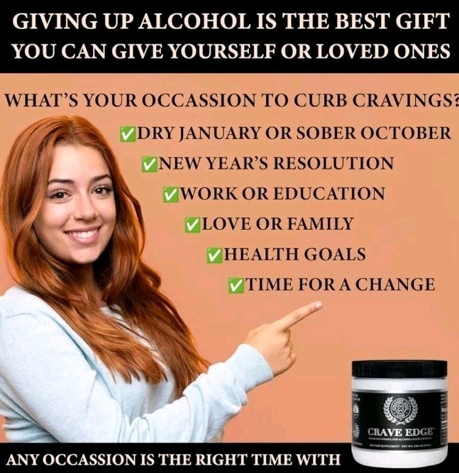 Crave Edge Alcohol Craving Support Physician Formulated Anti Alcohol Supplement