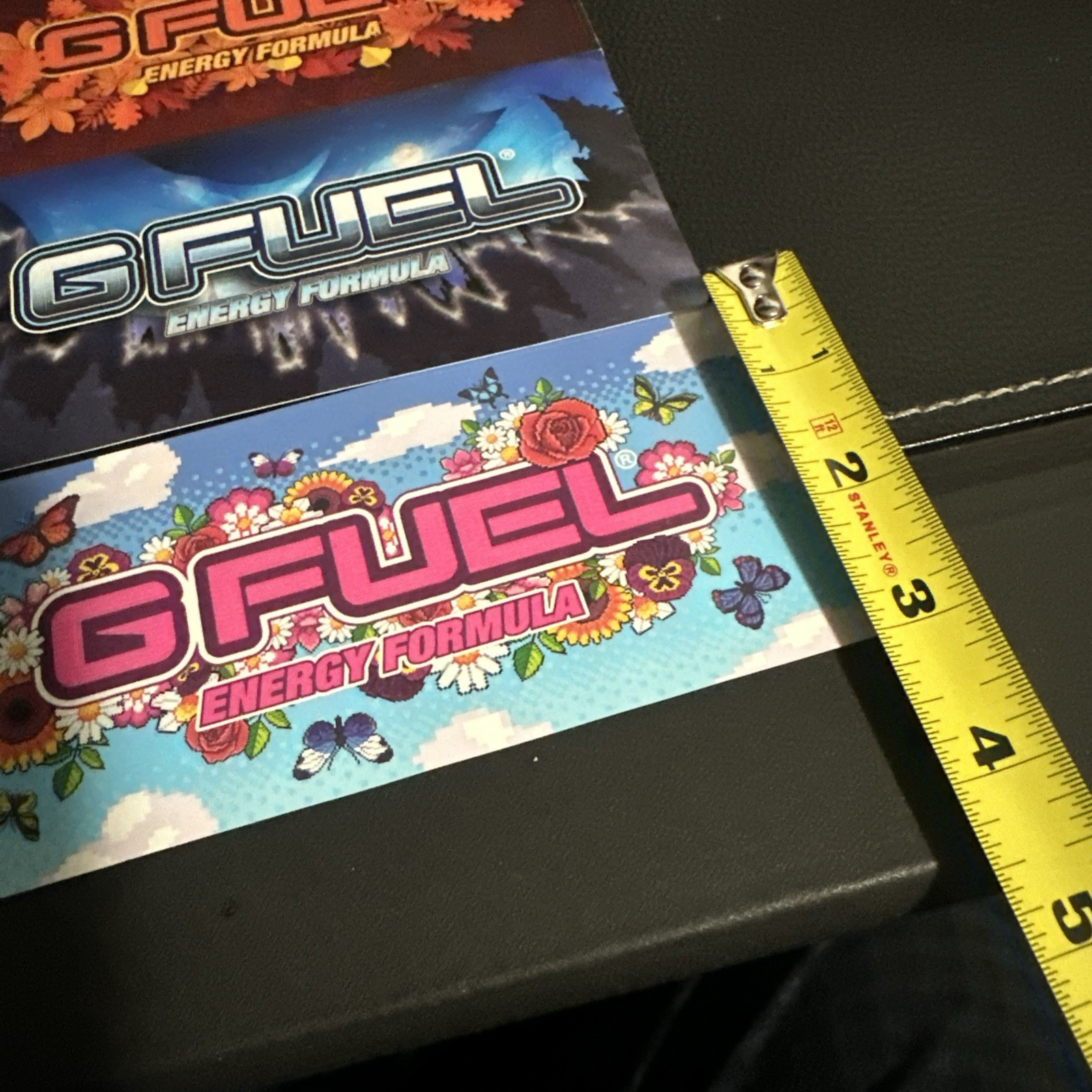 Lot of 8 GFuel Energy Formula Drink Brand Stickers RARE Limited Edition G FUEL
