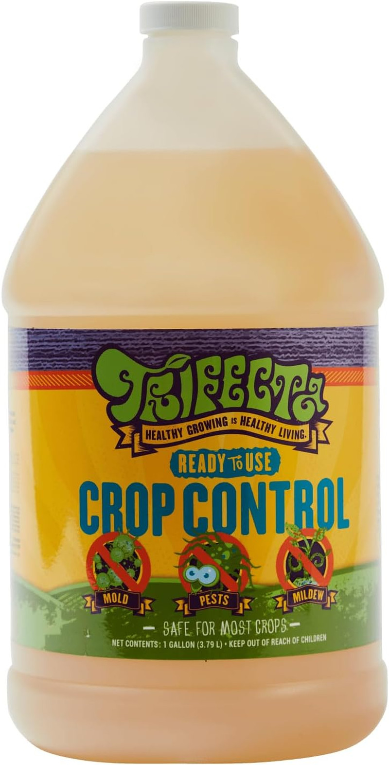 Trifecta Crop Control Insecticidal Soap for Plants | All Natural Fungicide for P