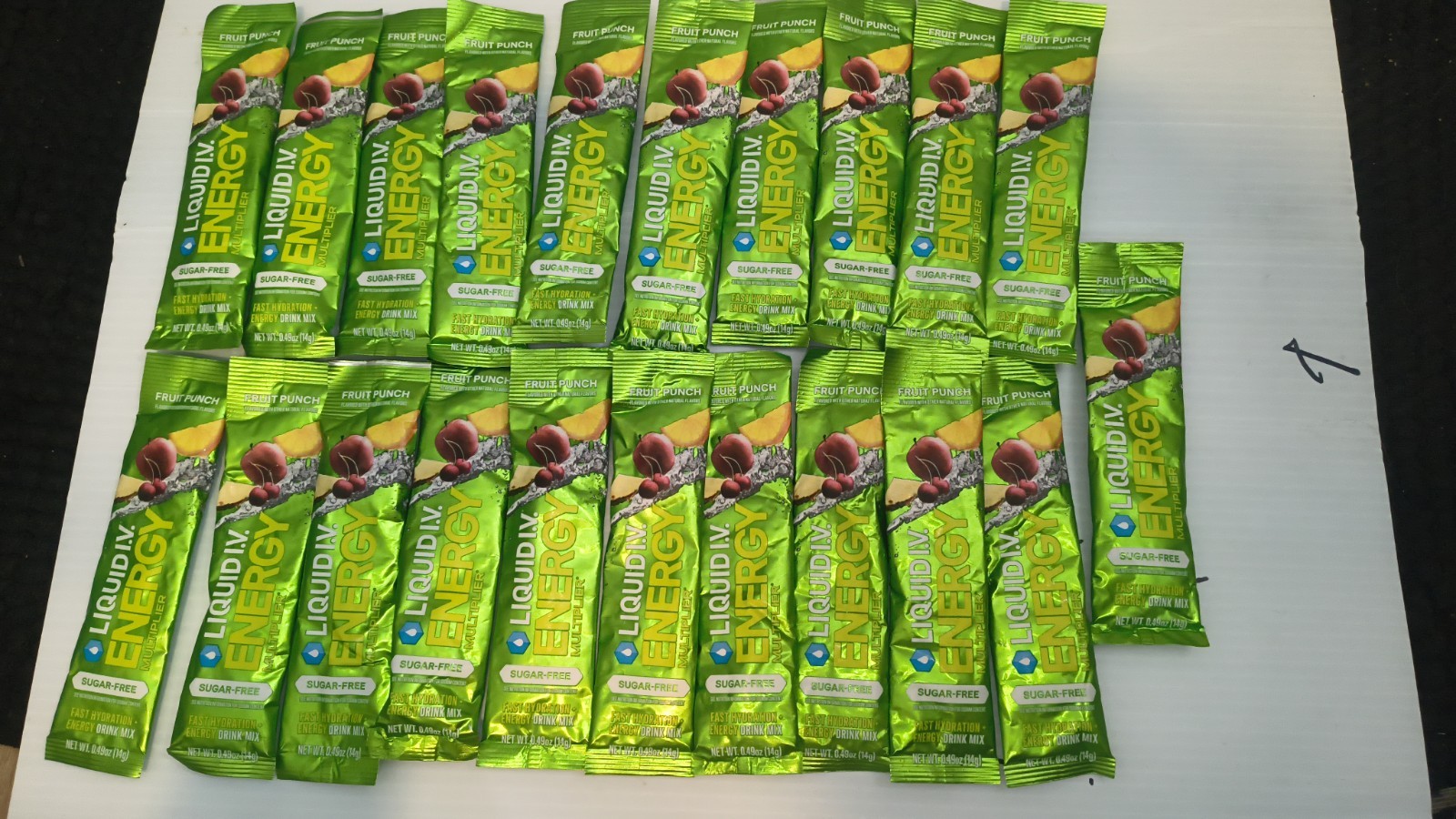 21× Sticks liquid I.V. Sugar-Free Electrolyte Powder 100mg 0.49oz
