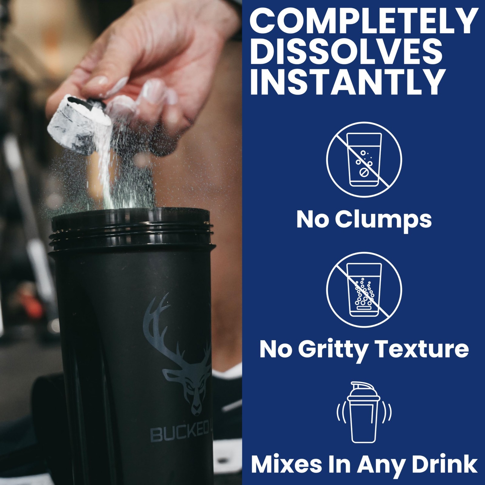 Micronized Creatine Monohydrate Powder – Unflavored, Easy Mix, 5G/Serving, 250g
