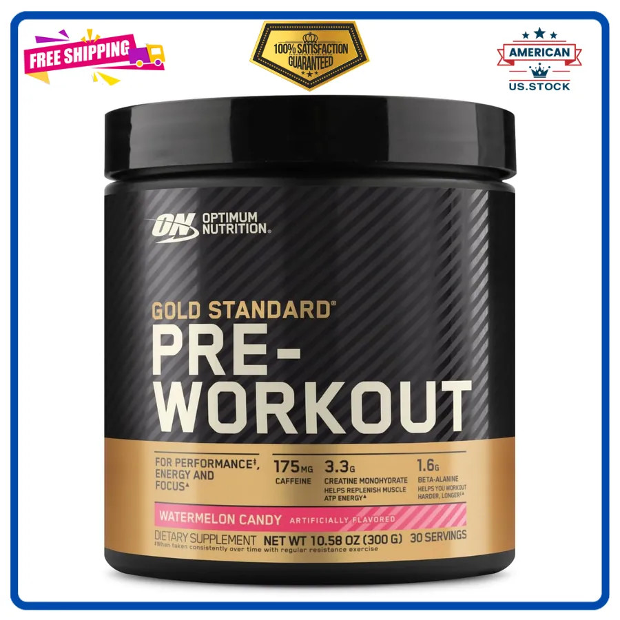 Optimum Nutrition Gold Standard Pre-Workout Watermelon Candy 30 Servings