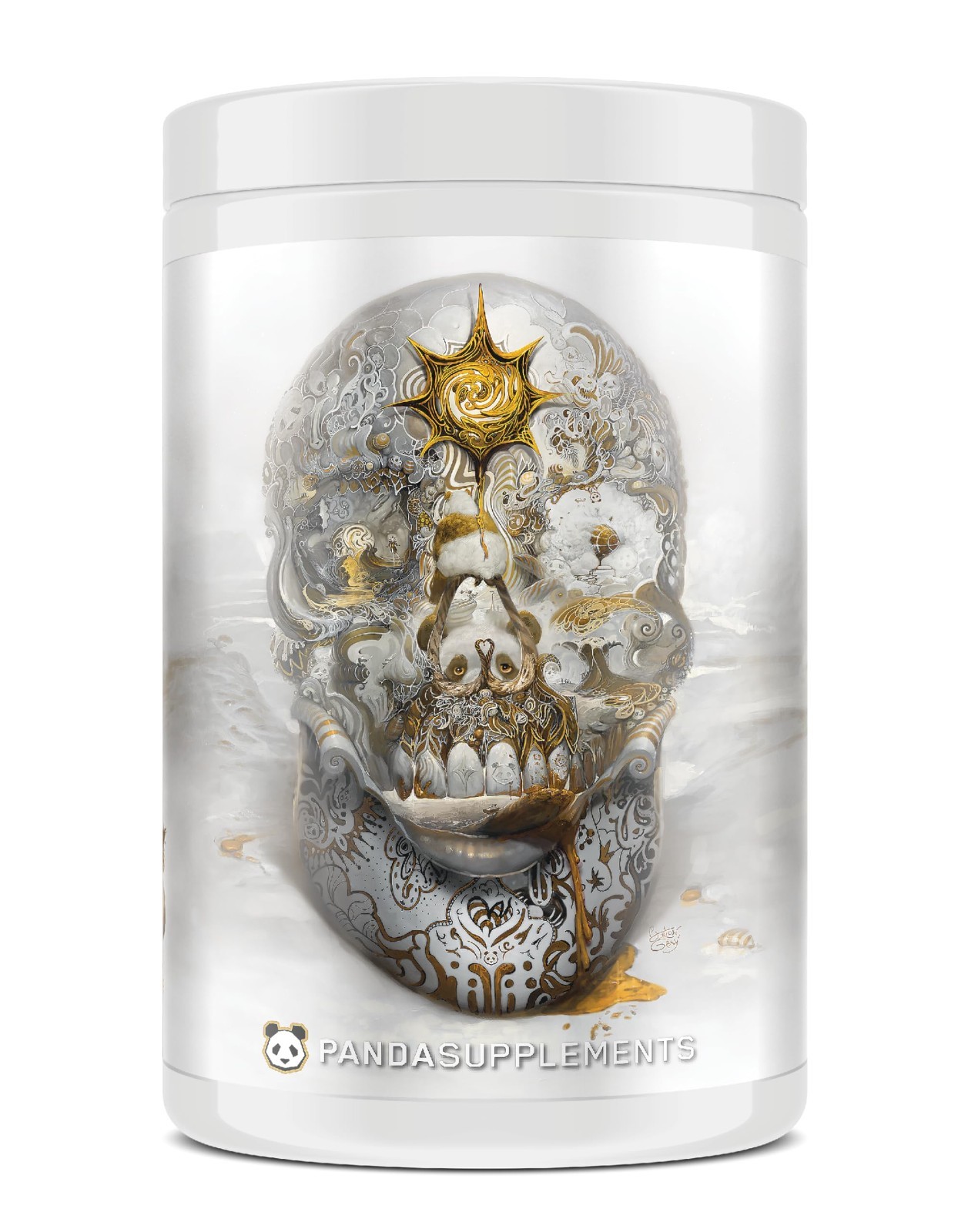 Nootropic Pre-Workout Powder, 403mg Caffeine, Focus & Energy Boost, 40 Scoops, D