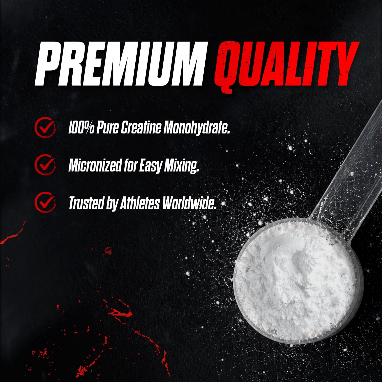 Micronized Creatine Monohydrate 500g – Unflavored Powder for Pre/Post Workout, 1