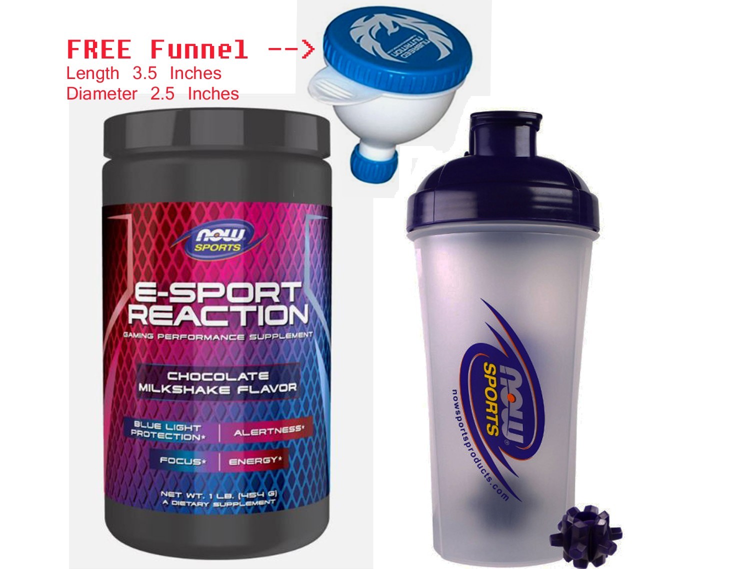 E-Sport Reaction Gaming Performance Supplement Chocolate Milkshake