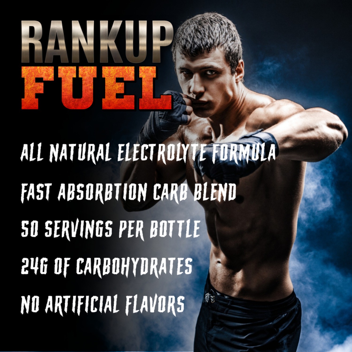 RANKUP FUEL Recovery Blend Lemon Twist