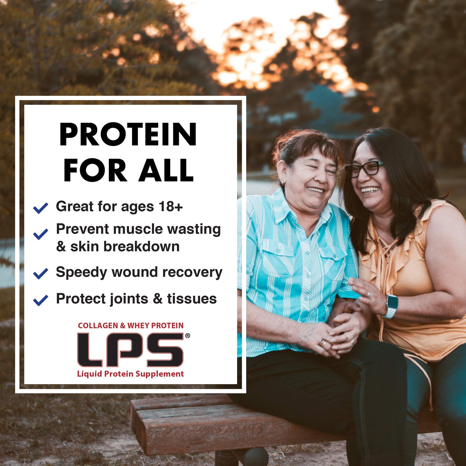 LPS Liquid Collagen & Whey Protein Supplement – Non-GMO Drink, Sugar-Free – P…